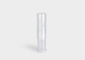 Packaging tube TwistPack Plus: maximum flexibility through universal length adjustment.